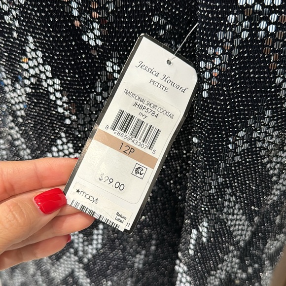 NWT 🏷️ JESSICA HOWARD petite cocktail dress size 12P - Picture 4 of 16
